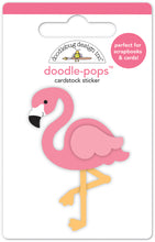 Load image into Gallery viewer, Doodlebug Doodle-Pops Hay There Scarecrow, Jet Set Airplane, What&#39;s Moo Cow, Monkey Mike, kc Koala, Fall Treats, Cookies &amp; Cream, Pink Flamingo
