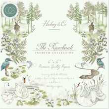 Load image into Gallery viewer, Craft Consortium 6x6 Paper Pads & Accessories -Ink Drops- Sunset, Organic, Festive Flora, Tropical Paradise, Sea & Shore, Secret Garden, Tartan, Harvest, Ink Drops, Textures, Wood, Ocean, Monochrome Snome 2, Beach Hut, Sandy Paws