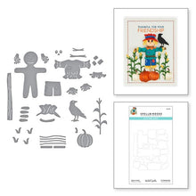 Load image into Gallery viewer, Spellbinders Holiday Tis the Season, Be Merry Dancing Gnome, Shopping Spree, Bottle Brush Trees, Special Delivery Car, Christmas Blooms, Embossing Folder