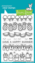 Load image into Gallery viewer, Lawn Fawn Simply Celebrate Summer Stamp and Die, Sentiment Stamp