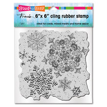 Load image into Gallery viewer, Stampendous Christmas Mini Slim Line- Santas Train, Winter Wonderland Banner, Snowflake Spin Background, Stamps