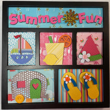 Load image into Gallery viewer, FOUNDATIONS DECOR Magnetic Shadow Box Kit Inserts, Sweet Baby, Good Luck, Paper Kits- Christmas, Give Thanks, Autumn Time, Spring, Baseball, Summer Fun, Cats, Great Outdoors, Blanks, Happy Days, Football