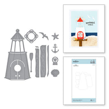 Load image into Gallery viewer, Spellbinders Build Birdhouse Seasons- Fall, Spring, Summer, Stamp, Dies