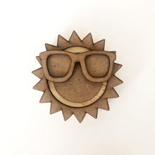 Load image into Gallery viewer, FOUNDATIONS DECOR HOME with interchangeable "O" Chick, Beach Ball, Beehive, Barn, Pineapple, Snowflake