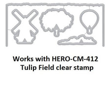 Load image into Gallery viewer, Hero Arts Heroscape Tulip Field Layering Stamp and Die
