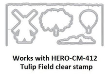 Load image into Gallery viewer, Hero Arts Heroscape Lavender Fields Layering Stamp and Die Set