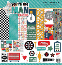 Load image into Gallery viewer, Photoplay You're the Man Card Kit, Collection Kit