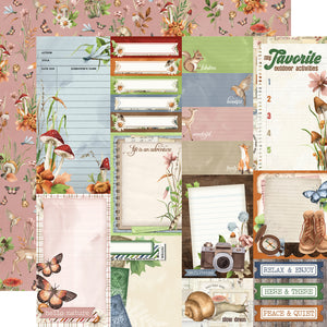 Ohio Papercrafting Shop Hop Passport, Simple Stories Vintage Woodland