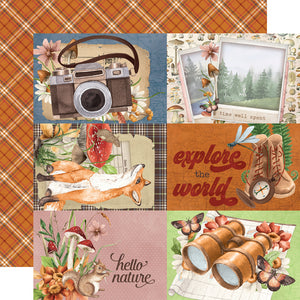 Ohio Papercrafting Shop Hop Passport, Simple Stories Vintage Woodland