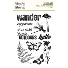 Load image into Gallery viewer, Ohio Papercrafting Shop Hop Passport, Simple Stories Vintage Woodland
