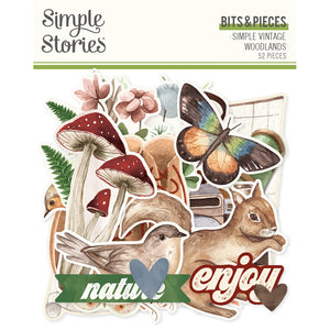 Ohio Papercrafting Shop Hop Passport, Simple Stories Vintage Woodland