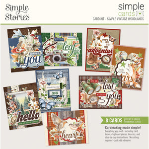 Ohio Papercrafting Shop Hop Passport, Simple Stories Vintage Woodland