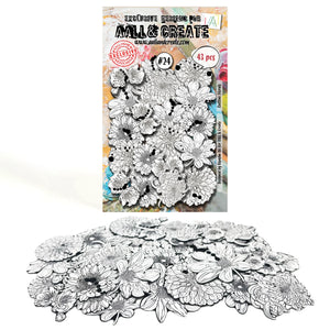 AALL & CREATE Ephemera Die Cuts Bits and Pieces- Whimsy, Flutters, Lollipop, Wings, Confetti, Cats, Pups, Whiskers, Life, Dream, Mosaic