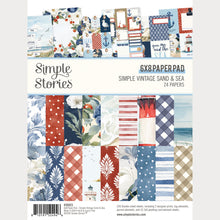 Load image into Gallery viewer, 2026 Ohio Papercrafting Shop Hop Passport Simple Vintage Sand &amp; Sea, T-Shirts, plus additional items
