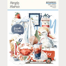Load image into Gallery viewer, 2026 Ohio Papercrafting Shop Hop Passport Simple Vintage Sand &amp; Sea, T-Shirts, plus additional items
