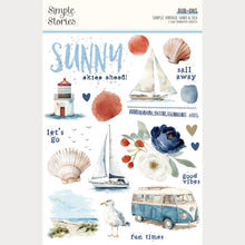 Load image into Gallery viewer, 2026 Ohio Papercrafting Shop Hop Passport Simple Vintage Sand &amp; Sea, T-Shirts, plus additional items
