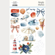 Load image into Gallery viewer, 2026 Ohio Papercrafting Shop Hop Passport Simple Vintage Sand &amp; Sea, T-Shirts, plus additional items
