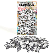 Load image into Gallery viewer, AALL &amp; CREATE Ephemera Die Cuts Bits and Pieces- Whimsy, Flutters, Lollipop, Wings, Confetti, Cats, Pups, Whiskers, Life, Dream, Mosaic
