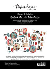Load image into Gallery viewer, Paper Rose- Merry &amp; Bright, Merry Little Christmas, Monochrome Garden, Mountain Trek Paper Collections, Embossed Die Cuts
