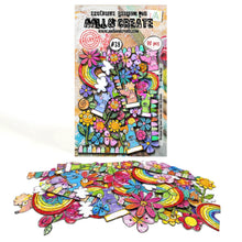 Load image into Gallery viewer, AALL &amp; CREATE Ephemera Die Cuts Bits and Pieces- Whimsy, Flutters, Lollipop, Wings, Confetti, Cats, Pups, Whiskers, Life, Dream, Mosaic
