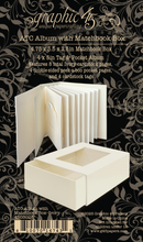 Load image into Gallery viewer, Graphic 45 ATC Album with Matchbook Box — Ivory

