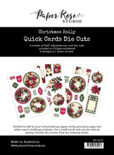Load image into Gallery viewer, Paper Rose- Christmas Cheer, Christmas Holly, Christmas Tree Farm Paper Collections and Embossed Die Cuts
