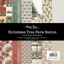 Load image into Gallery viewer, Paper Rose- Christmas Cheer, Christmas Holly, Christmas Tree Farm Paper Collections and Embossed Die Cuts
