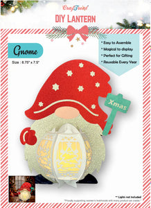 Crafttreat Holiday Lanterns- Santa, Snowman, Penguin, Tree, Ornament, Angel, Mrs Claus, Gnome, Rudolph, House