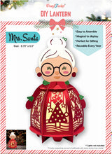 Load image into Gallery viewer, Crafttreat Holiday Lanterns- Santa, Snowman, Penguin, Tree, Ornament, Angel, Mrs Claus, Gnome, Rudolph, House
