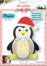 Load image into Gallery viewer, Crafttreat Holiday Lanterns- Santa, Snowman, Penguin, Tree, Ornament, Angel, Mrs Claus, Gnome, Rudolph, House
