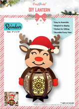 Load image into Gallery viewer, Crafttreat Holiday Lanterns- Santa, Snowman, Penguin, Tree, Ornament, Angel, Mrs Claus, Gnome, Rudolph, House
