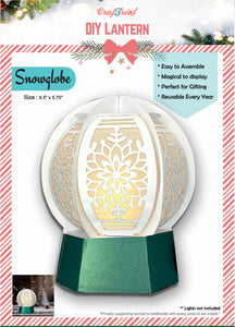 Crafttreat Holiday Lanterns- Santa, Snowman, Penguin, Tree, Ornament, Angel, Mrs Claus, Gnome, Rudolph, House