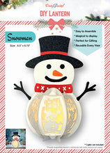 Load image into Gallery viewer, Crafttreat Holiday Lanterns- Santa, Snowman, Penguin, Tree, Ornament, Angel, Mrs Claus, Gnome, Rudolph, House
