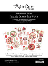 Load image into Gallery viewer, Paper Rose- Happy Stitches, Heartwood House, Heart &amp; Home, Holiday Fun, Home for Christmas, Inky Splash, Inky Color, Jolly Holidays Paper Collections, 6x6, Embossed Die Cuts
