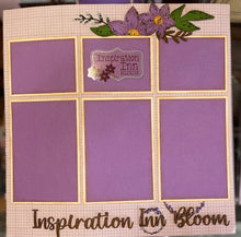 Load image into Gallery viewer, Custom Inspiration Inn Bloom 2 page Layout with pre-cut pieces
