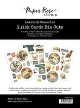 Load image into Gallery viewer, Paper Rose-  Lakeside Memories, Lavender &amp; Fairies, Lily's Garden, Love &amp; Daydreams, Meadowbrook Farm, Lumberjack Paper Collection, Embossed Die Cuts
