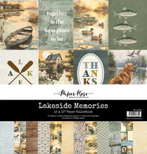 Load image into Gallery viewer, Paper Rose-  Lakeside Memories, Lavender &amp; Fairies, Lily's Garden, Love &amp; Daydreams, Meadowbrook Farm, Lumberjack Paper Collection, Embossed Die Cuts
