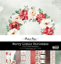 Load image into Gallery viewer, Paper Rose- Merry &amp; Bright, Merry Little Christmas, Monochrome Garden, Mountain Trek Paper Collections, Embossed Die Cuts
