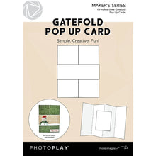 Load image into Gallery viewer, Photoplay Makers Series Cards-  Pillar Pop Up, Peek A Boo, Gatefold Pop Up, Double Z, Wiper, Easel, Card KIts
