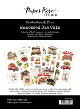 Load image into Gallery viewer, Paper Rose-  Lakeside Memories, Lavender &amp; Fairies, Lily's Garden, Love &amp; Daydreams, Meadowbrook Farm, Lumberjack Paper Collection, Embossed Die Cuts
