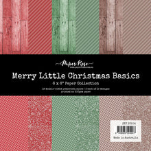 Load image into Gallery viewer, Paper Rose- Merry &amp; Bright, Merry Little Christmas, Monochrome Garden, Mountain Trek Paper Collections, Embossed Die Cuts
