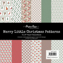 Load image into Gallery viewer, Paper Rose- Merry &amp; Bright, Merry Little Christmas, Monochrome Garden, Mountain Trek Paper Collections, Embossed Die Cuts

