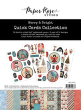 Load image into Gallery viewer, Paper Rose- Merry &amp; Bright, Merry Little Christmas, Monochrome Garden, Mountain Trek Paper Collections, Embossed Die Cuts
