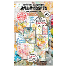 Load image into Gallery viewer, AALL &amp; CREATE Double Sided Design Paper- Vivid Vortex, Spectrum Splash, Citrus Rainbow, Papyrus Vert, Wanderlust, Tarnished Wonders, Melody, Bronze, Expedition
