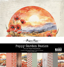 Load image into Gallery viewer, Paper Rose- Nature Stroll, Outdoor Adventure, Poinsettia Garden, Poinsettia Silver, Poppy Garden, Primrose Garden,Rambling Rose, Rustic Spring, Serenity, Spooky Halloween Paper Collections, Embossed Die Cuts
