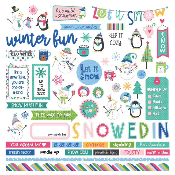 Photoplay SNOW DAY Sticker Sheet