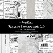 Load image into Gallery viewer, Paper Rose- Vintage Backgrounds, Vintage Rose, Wedding Blooms, Wedding Joy, White Christmas, Gnomes, Winter Blooms, Winter Gathering, Winter Woods, Woodland Christmas, Sentiment Sheets Paper Collections, Embossed Die Cuts

