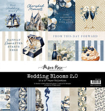 Load image into Gallery viewer, Paper Rose- Vintage Backgrounds, Vintage Rose, Wedding Blooms, Wedding Joy, White Christmas, Gnomes, Winter Blooms, Winter Gathering, Winter Woods, Woodland Christmas, Sentiment Sheets Paper Collections, Embossed Die Cuts
