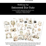 Load image into Gallery viewer, Paper Rose- Vintage Backgrounds, Vintage Rose, Wedding Blooms, Wedding Joy, White Christmas, Gnomes, Winter Blooms, Winter Gathering, Winter Woods, Woodland Christmas, Sentiment Sheets Paper Collections, Embossed Die Cuts
