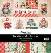 Load image into Gallery viewer, Paper Rose- Vintage Backgrounds, Vintage Rose, Wedding Blooms, Wedding Joy, White Christmas, Gnomes, Winter Blooms, Winter Gathering, Winter Woods, Woodland Christmas, Sentiment Sheets Paper Collections, Embossed Die Cuts
